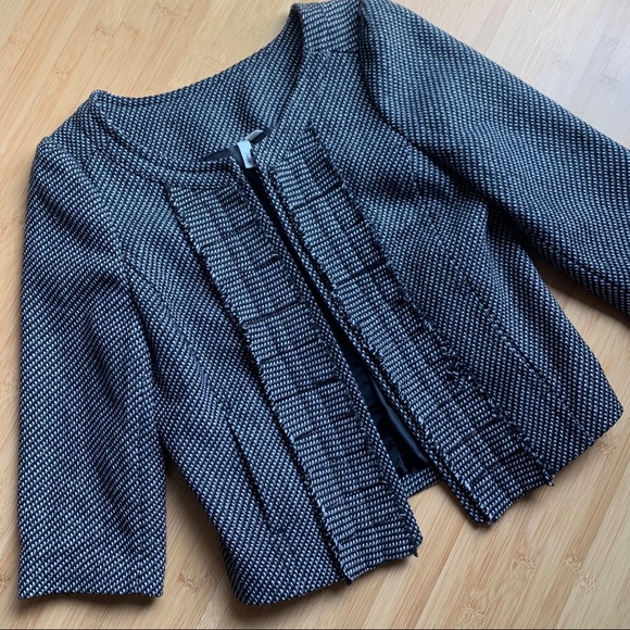 Frenchi 3/4 sleeve blazer - S - Picture 1 of 3